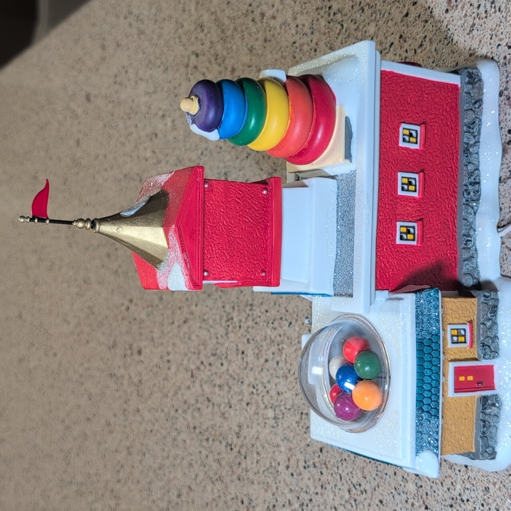 DEPARTMENT56/Fisher Price Fun Factory with Box (Retired in 2016) - Picture 4 of 15